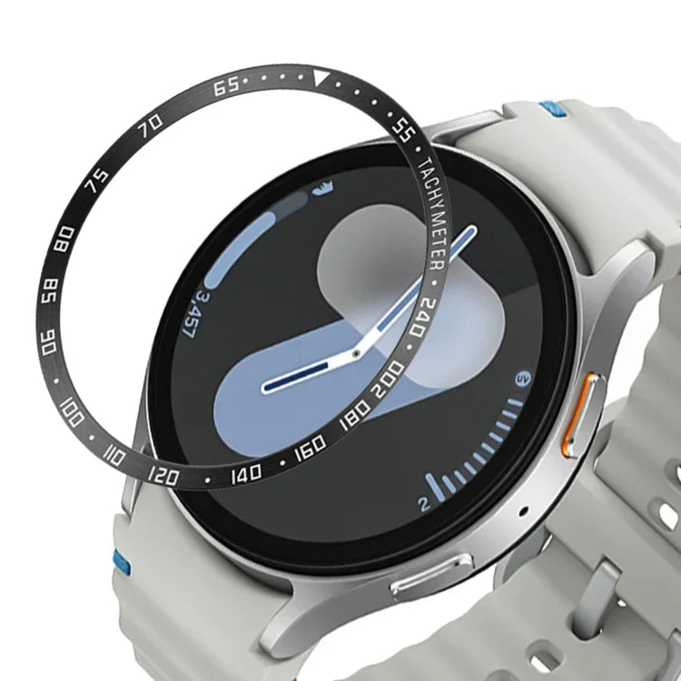 Style E Smart Watch Dial Stainless Steel Bezel Ring Cover, For Galaxy Watch Ultra2 2026/2025/1 2024, For Samsung Galaxy Watch 7 44mm, For Samsung Galaxy Watch 7 40mm