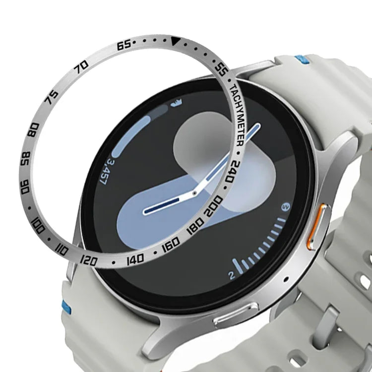 Style E Smart Watch Dial Stainless Steel Bezel Ring Cover, For Galaxy Watch Ultra2 2026/2025/1 2024, For Samsung Galaxy Watch 7 44mm, For Samsung Galaxy Watch 7 40mm