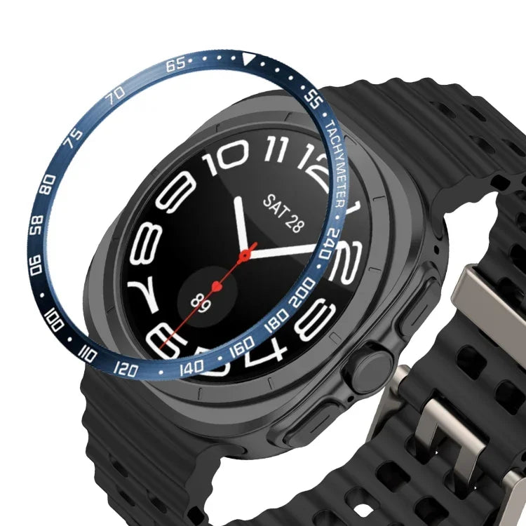 Style E Smart Watch Dial Stainless Steel Bezel Ring Cover, For Galaxy Watch Ultra2 2026/2025/1 2024, For Samsung Galaxy Watch 7 44mm, For Samsung Galaxy Watch 7 40mm