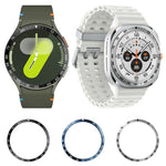 Style E Smart Watch Dial Stainless Steel Bezel Ring Cover, For Galaxy Watch Ultra2 2026/2025/1 2024, For Samsung Galaxy Watch 7 44mm, For Samsung Galaxy Watch 7 40mm