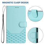 Honeycomb Embossing RFID Leather Phone Case, For iPhone 14 Pro Max, For iPhone SE 2022 / 2020 / 8 / 7, For iPhone 13 Pro Max, For iPhone 13 Pro, For iPhone 13 mini, For iPhone 12 / 12 Pro, For iPhone 12 Pro Max, For iPhone 12 mini