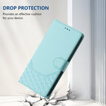 Honeycomb Embossing RFID Leather Phone Case, For iPhone 14 Pro Max, For iPhone SE 2022 / 2020 / 8 / 7, For iPhone 13 Pro Max, For iPhone 13 Pro, For iPhone 13 mini, For iPhone 12 / 12 Pro, For iPhone 12 Pro Max, For iPhone 12 mini