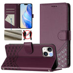 Honeycomb Embossing RFID Leather Phone Case, For iPhone 14 Pro Max, For iPhone SE 2022 / 2020 / 8 / 7, For iPhone 13 Pro Max, For iPhone 13 Pro, For iPhone 13 mini, For iPhone 12 / 12 Pro, For iPhone 12 Pro Max, For iPhone 12 mini