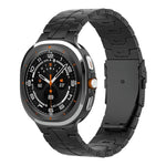 Safety Buckle Pure Titanium Watch Band, For Samsung Galaxy Watch Ultra / Ultra 2025, For Samsung Galaxy Watch8 / Watch8 Classic
