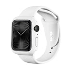 Spray Glazing PC Frame Half Coverage Watch Case, For Apple Watch Series 10 / 11 46mm, For Apple Watch Series 10 / 11 42mm