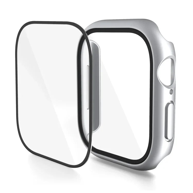 PC Integrated Tempered Film Watch Case, For Apple Watch Series 10 / 11 46mm, For Apple Watch Series 10 / 11 42mm