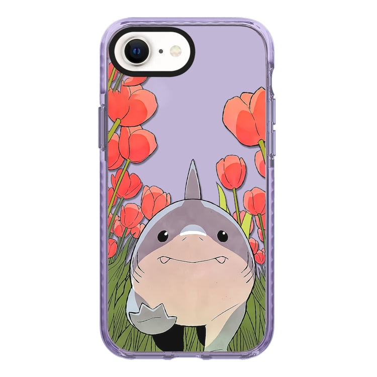 Simple Illustration Pattern Full Coverage Phone Case, For iPhone 7 / 8 / SE 2020 2022