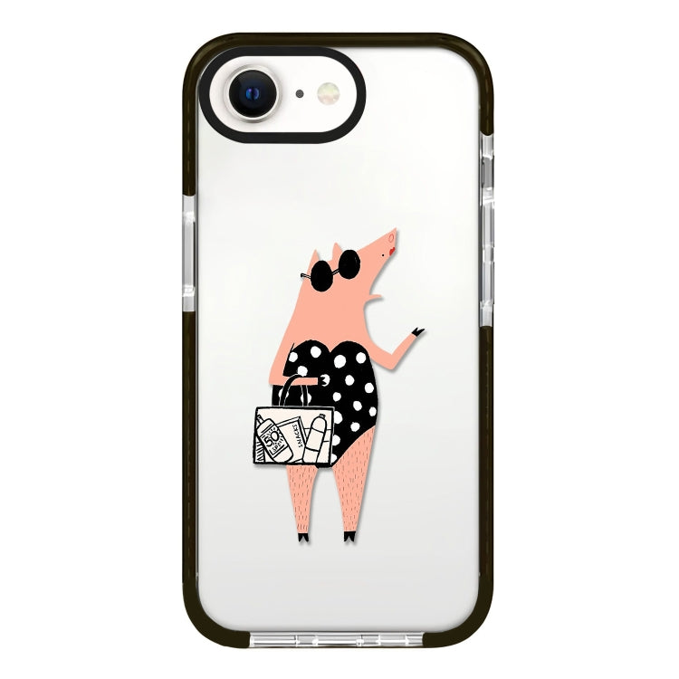 Simple Illustration Pattern Full Coverage Phone Case, For iPhone 7 / 8 / SE 2020 2022