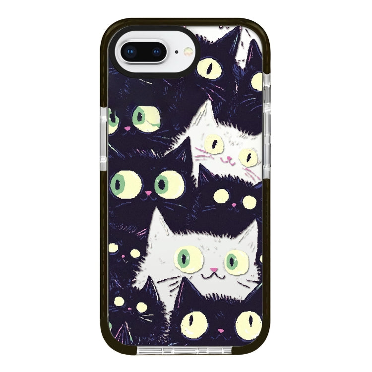 Simple Illustration Pattern Full Coverage Phone Case, For iPhone 7 Plus / 8 Plus