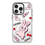 Simple Illustration Pattern Full Coverage Phone Case, For iPhone 15 Pro