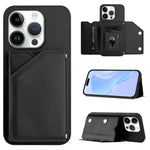 Skin Feel Four Card Slots Phone Case with Wrist Strap, For iPhone 17 Pro Max, For iPhone 17 Pro, For iPhone 17, For iPhone Air, For iPhone 16 Pro Max, For iPhone 16 Pro, For iPhone 16 Plus, For iPhone 16