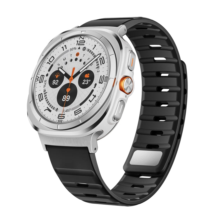 Magnetic Silicone Watch Band, For Samsung Galaxy Watch Ultra 47mm / Ultra 2025