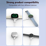 4 in 1 Portable Smart Watch Magnetic Wireless Charger