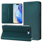 RC01 Dual-Folded Magnetic Suction RFID Leather Phone Case, For iPhone 7 Plus / 8 Plus