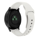 Solid Color Reverse Buckle Silicone Strap, Size: Small Code, For Garmin Vivoactive 3 / Vivomove HR