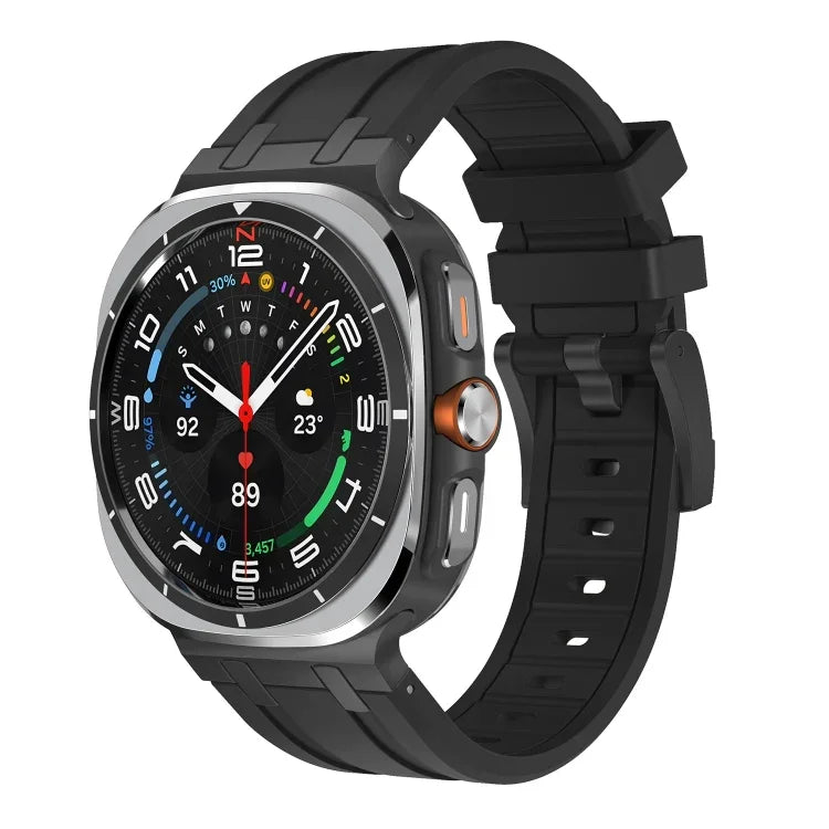 AP Series Liquid Silicone Watch Band, For Samsung Galaxy Watch Ultra 47mm / Ultra 2025