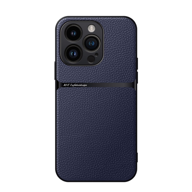 Litchi Leather Magnetic Full Coverage Shockproof Phone Case, For iPhone 14 Pro Max, For iPhone 13 Pro Max, For iPhone 13 Pro, For iPhone 13, For iPhone 12, For iPhone 12 Pro Max, For iPhone 12 Pro, For iPhone 11 Pro Max