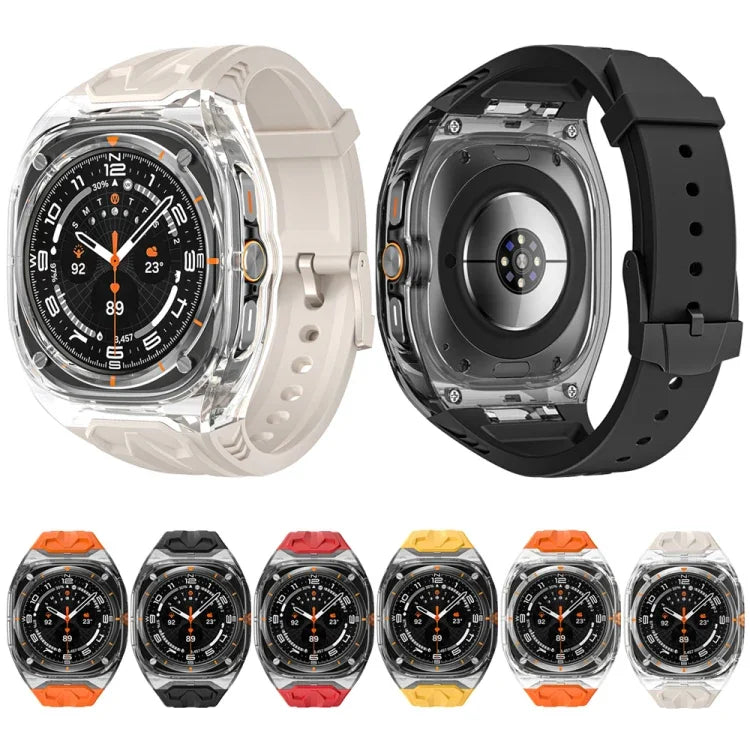 Modified PC Hybrid TPU Watch Case Band, For Samsung Galaxy Watch Ultra 47mm / Ultra 2025