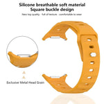 Kalebol Square Buckle Silicone Watch Band, For Samsung Galaxy Watch Ultra 47mm / Ultra 2025
