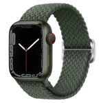 Kalebol Eight Buckle Nylon Braided Watch Band, For Apple Watch 46mm / 49mm / 45mm / 44mm, For Apple Watch 42mm / 41mm / 40mm / 38mm
