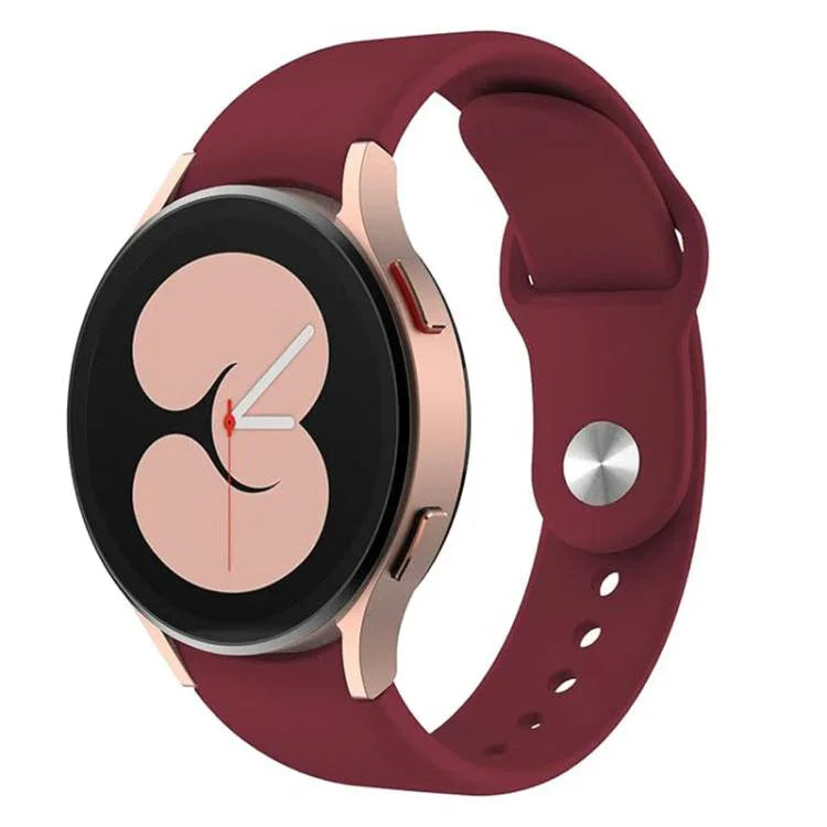 Kalebol Reverse Buckle Silicone Watch Band, For Samsung Galaxy Watch 7 / 6 / 5 / 4
