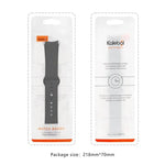 Kalebol Reverse Buckle Silicone Watch Band, For Samsung Galaxy Watch 7 / 6 / 5 / 4