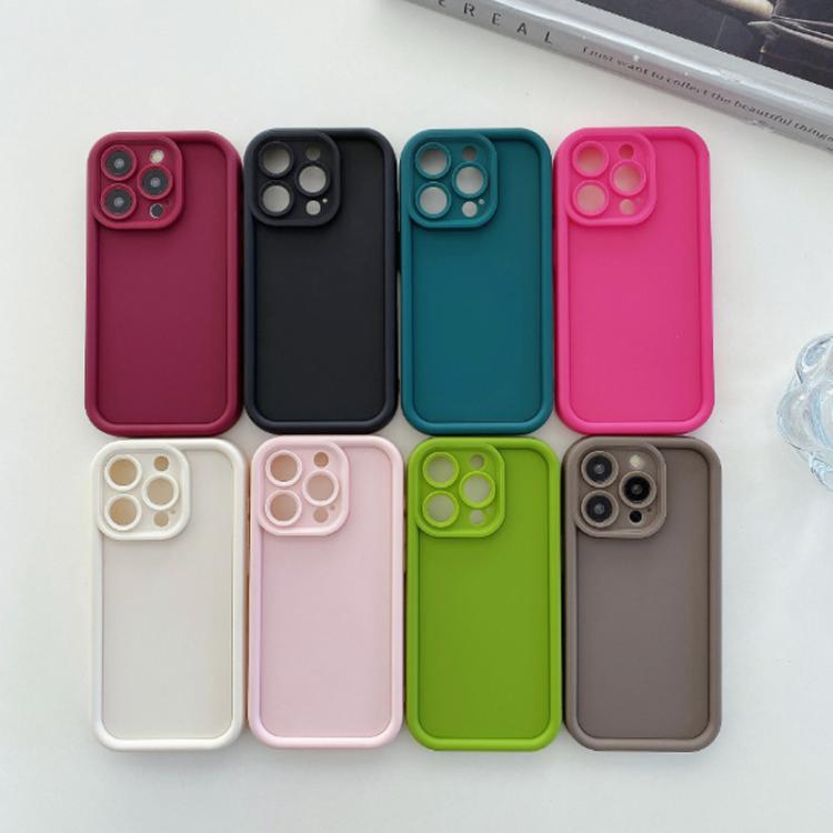 Shockproof Frame Frosted Precise Hole TPU Phone Case, For iPhone 13 Pro Max, For iPhone 13 Pro, For iPhone 13, For iPhone 12, For iPhone 12 Pro Max, For iPhone 12 Pro