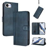 Line Splicing Buckle Retro Leather Phone Case, For iPhone 17e / 16e, For iPhone 17 Pro Max, For iPhone 17 Pro, For iPhone 17, For iPhone Air, For iPhone 16 Pro Max