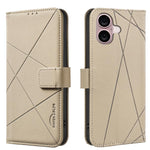 Geometric Pattern RFID Leather Phone Case, For iPhone 18 Pro/17 Pro, For iPhone 18 Pro Max/17 Pro Max, For iPhone 16e / 17e, For iPhone 17, For iPhone Air, For iPhone 16 Pro Max, For iPhone 16 Pro, For iPhone 16 Plus