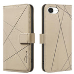 Geometric Pattern RFID Leather Phone Case, For iPhone 18 Pro/17 Pro, For iPhone 18 Pro Max/17 Pro Max, For iPhone 16e / 17e, For iPhone 17, For iPhone Air, For iPhone 16 Pro Max, For iPhone 16 Pro, For iPhone 16 Plus