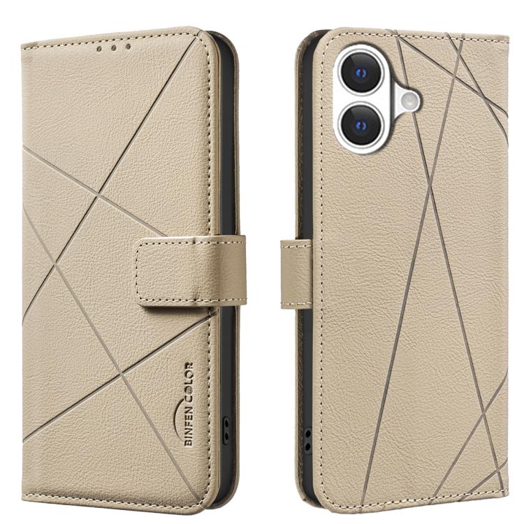 Geometric Pattern RFID Leather Phone Case, For iPhone 18 Pro/17 Pro, For iPhone 18 Pro Max/17 Pro Max, For iPhone 16e / 17e, For iPhone 17, For iPhone Air, For iPhone 16 Pro Max, For iPhone 16 Pro, For iPhone 16 Plus