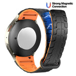 Magnetic Silicone Watch Band, For Samsung Galaxy Watch 7 / 6 / 5