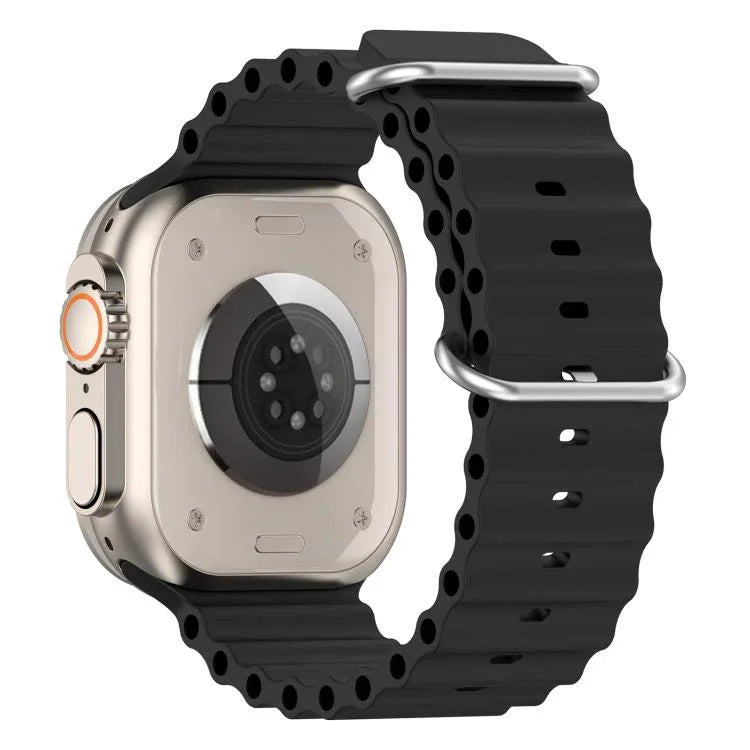 xDfind Ocean Silicone Watch Band, For Apple Watch 46mm / 49mm / 45mm / 44mm, For Apple Watch 42mm / 41mm / 40mm / 38mm