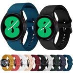 xDfind Solid Color Colorful Buckle Quick Release Silicone Watch Band, For Samsung Galaxy Watch7 / Watch FE 40mm, For Samsung Galaxy Watch6 / Watch6 Classic, For Samsung Galaxy Watch5 / Watch5 Pro, For Samsung Galaxy Watch4 / Watch4 Classic