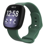 For Fitbit Versa 4 / Versa 3 / Sense2 / Sense xDfind Silicone Watch Band, S, L