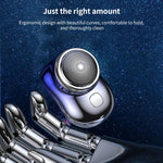 WG-P10X Portable Rechargeable LED Digital Display Electric Shaver
