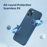 ROCK Liquid Silicone Shockproof Protective Case, For iPhone 12 mini, For iPhone 12 Pro Max