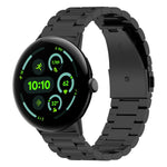 xDfind Three Beads Quick Release Metal Watch Band, For Google Pixel Watch 5 / 4 / 3 / 2 / 1 41mm, For Google Pixel Watch 5 / 4 / 3 45mm