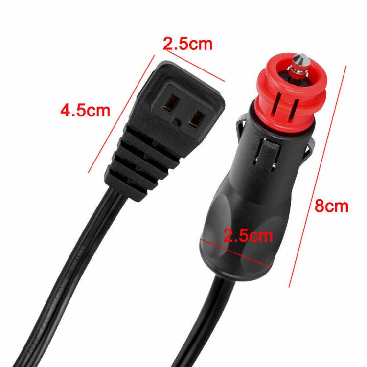 12V Car Refrigerator Compressor Extension Power Cable, 2m