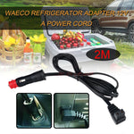 12V Car Refrigerator Compressor Extension Power Cable, 2m
