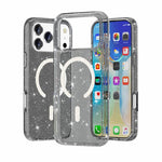 Terminator Style Glitter Powder MagSafe Magnetic Phone Case, For iPhone 18 Pro / 17 Pro, For iPhone 18 Pro Max / 17 Pro Max, For iPhone 17, For iPhone Air