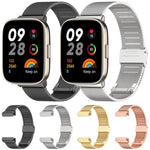 xDfind Buckle Metal Steel Mesh Watch Band, For Redmi Watch 3