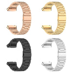 xDfind Three-Bead Stainless Steel Metal Watch Band, For Redmi Watch 3