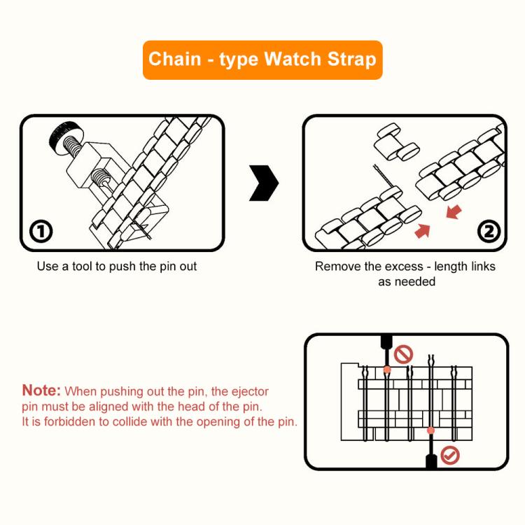 xDfind Three-Bead Stainless Steel Metal Watch Band, For Redmi Watch 3