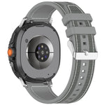 xDfind Hybrid Nylon Braid Silicone Watch Band, For Samsung Galaxy Watch 8 / 8 Classic 22mm