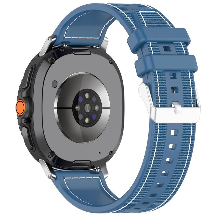 xDfind Hybrid Nylon Braid Silicone Watch Band, For Samsung Galaxy Watch 8 / 8 Classic 22mm