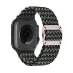 Double Loop Mechanical Buckle Nylon Braid Watch Band, For Apple Watch 42mm / 41mm / 40mm / 38mm