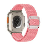 Double Loop Mechanical Buckle Nylon Braid Watch Band, For Apple Watch 42mm / 41mm / 40mm / 38mm