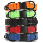 Pet Reflective Collar Waterproof Cloth Black Buckle, Waterproof Collar, S, Waterproof Collar, M, Waterproof Collar, L
