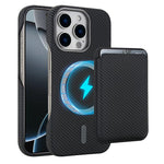 Carbon Fiber MagSafe Magnetic Card Holder Phone Case, For iPhone 17 Pro Max, For iPhone 17 Pro, For iPhone 17, For iPhone Air, For iPhone 16 Pro Max, iPhone 16 Pro, For iPhone 16 Plus, For iPhone 16, For iPhone 15 Pro Max